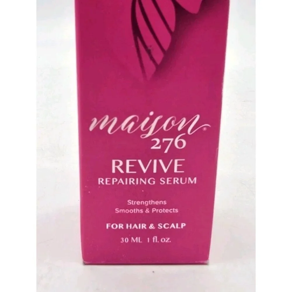 Maison 276 REVIVE Repairing Serum Lightweight Leave In  Enhance Shine 1 oz New